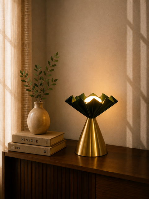 Lotus Floor Lamp ? Luxurious Oriental Warm Glow