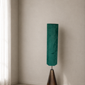 Islamic Floor Lamp with Metallic Base & Green Shade.