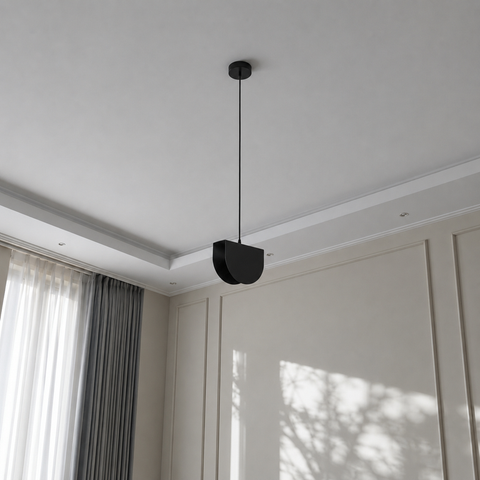 Modern Black Single pendant