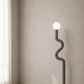 Modern Copper Brown Floor Lamp