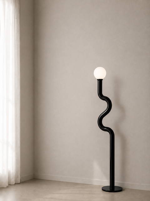 Modern Steel Floor Lamp
