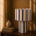 Coastal White and Blue Table Lamp