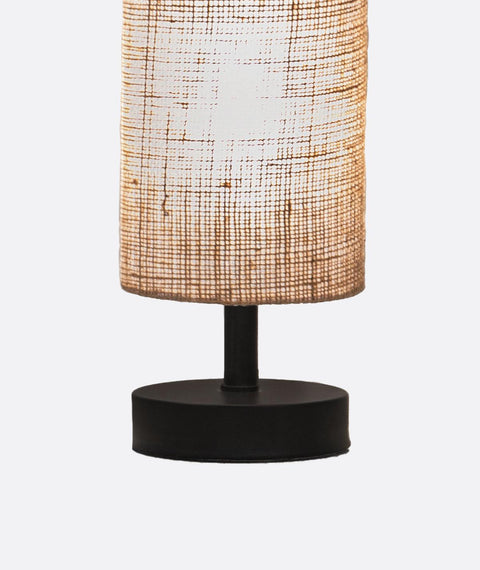 Modern Burlap Table Lamp