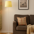Modern White And yellow Torchiere