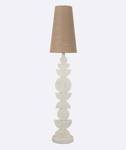 Artistic Wood Floor Lamp