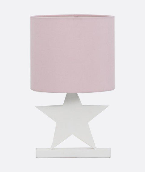 Pink Powder Star Table Lamp