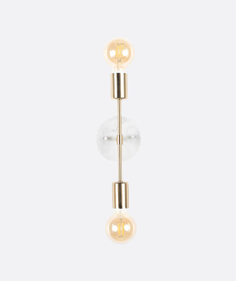 Modern Double Bulb Wall Sconce