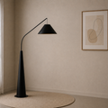 Industrial Black Floor Lamp