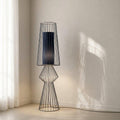 Minimalist Dark Blue Wires Floor Lamp