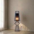 Minimalist Dark Blue Wires Floor Lamp