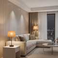 Modern Beige Table Lamp