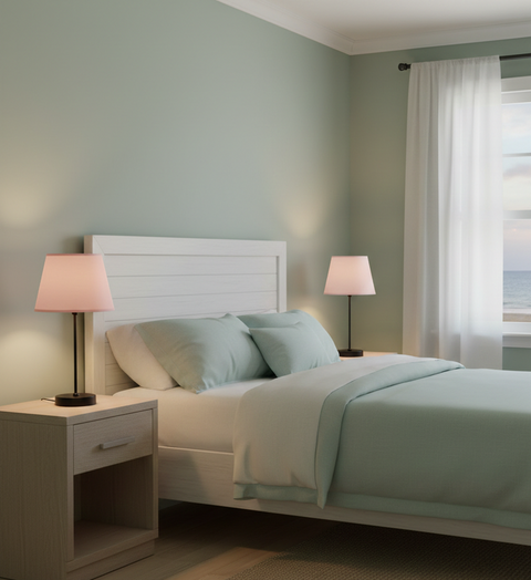 Modern Powder Pink Table Lamp