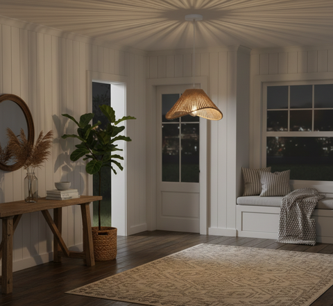 Boho Rope Pendant Ceiling