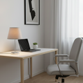 Modern Dark Grey Table Lamp