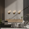 Stylish Armed Black Wall Lamp