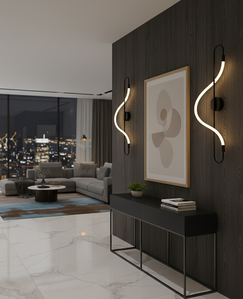 Curve LED Wall Light