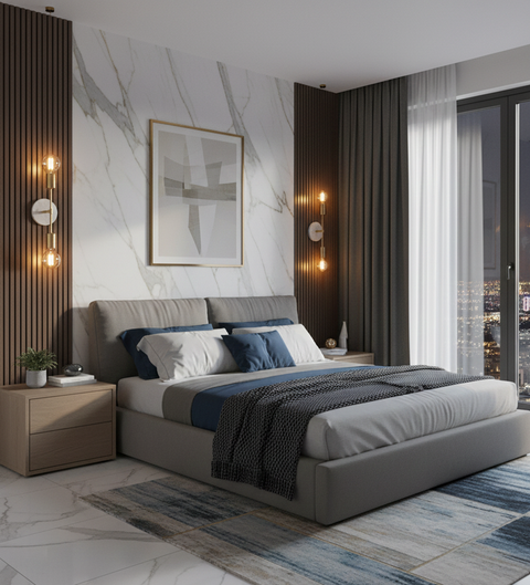 Modern Double Bulb Wall Sconce