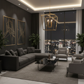 Elegant Gold Chandelier