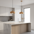 Modern Plate Shape Pendent