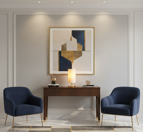 Modern Biege Taple Lamp