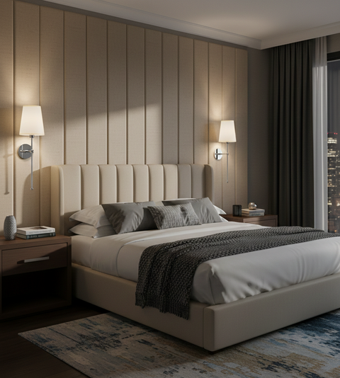Modern White Wall Light