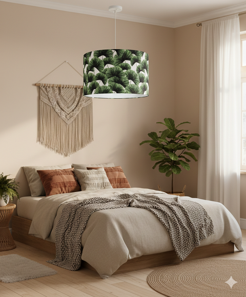 Modern Printed shade Pendant
