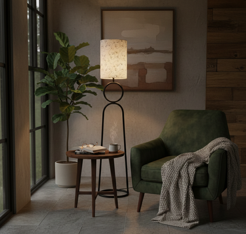 Abstract Harmony Floor Lamp
