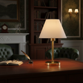 Contemporary White Table Lamp
