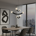 Modern Black Pendant