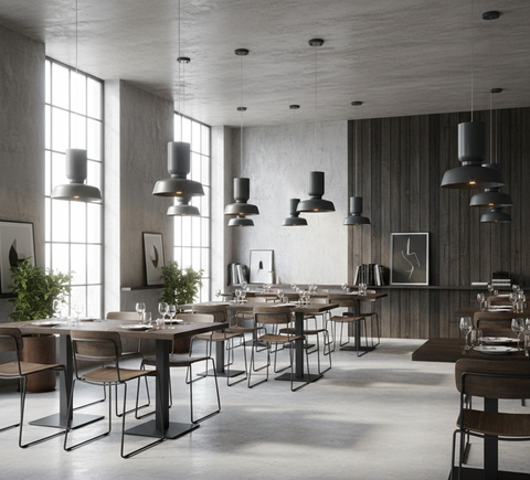 Modern Grey Single Pendant
