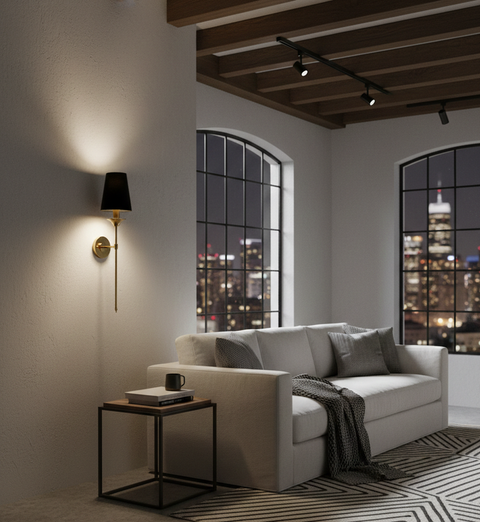 Modern Black Wallchiere Lamp
