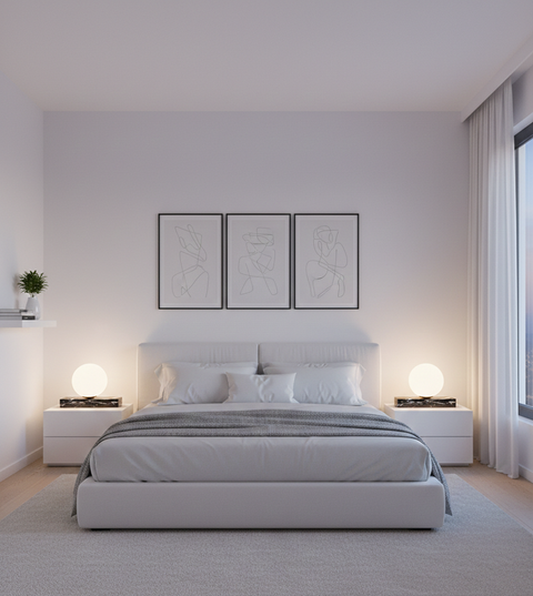 Modern Marble Table Light