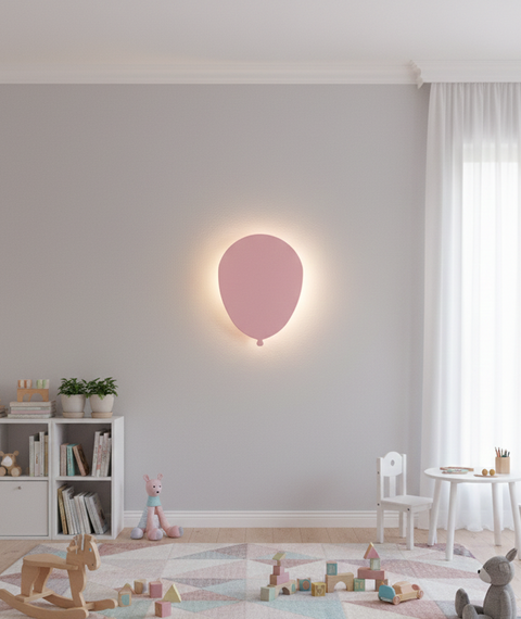 Pink Ballon Wall Lamp