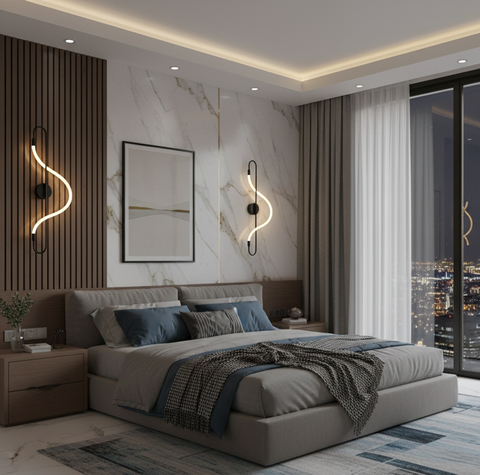 Curve LED Wall Light