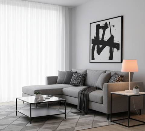 Modern Powder Pink Table Lamp