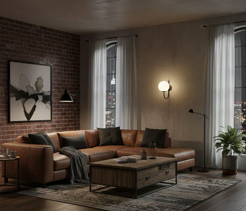 Modern Black Wall Lamp
