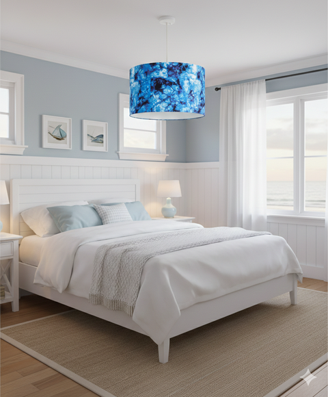 Modern Printed shade Pendant