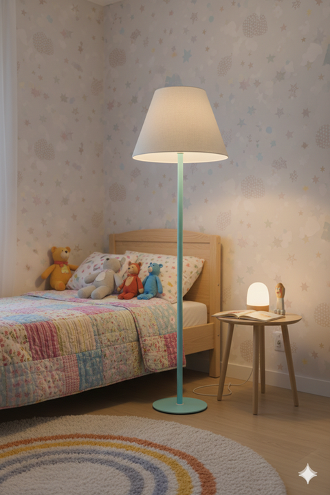 Modern White Floor Lamp