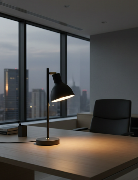 Sleek Black Desk Lamp