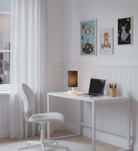 Modern Back-to-School Table Lamp