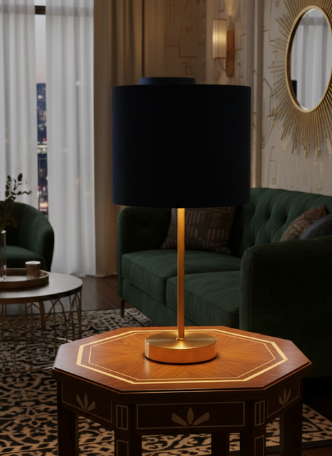 Modern Blue Table Lamp