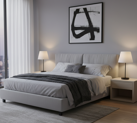 Modern White Table Lamp
