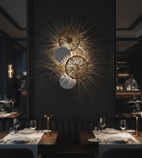 Stylish White Wall Lamp