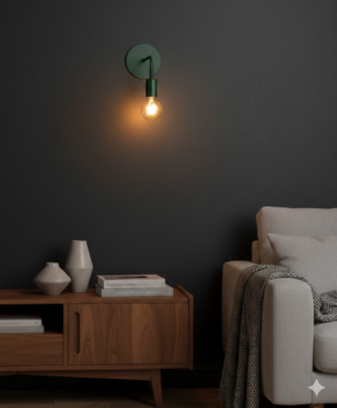 Green Kids Wall Lamp