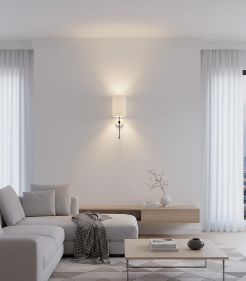 Minimal White Wall Lamp