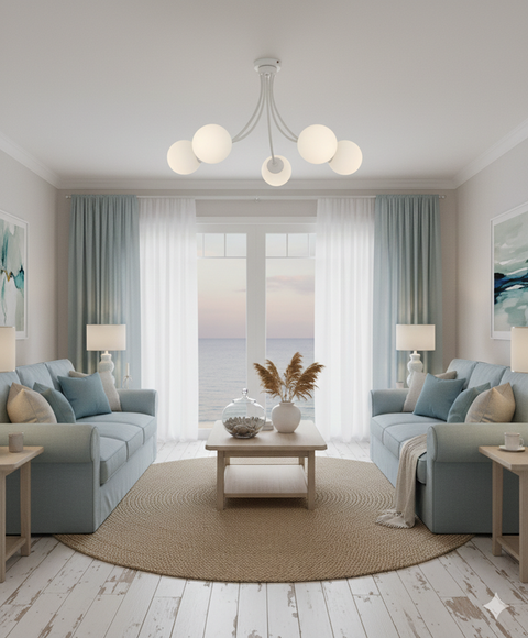 Modern White Ceiling lamp