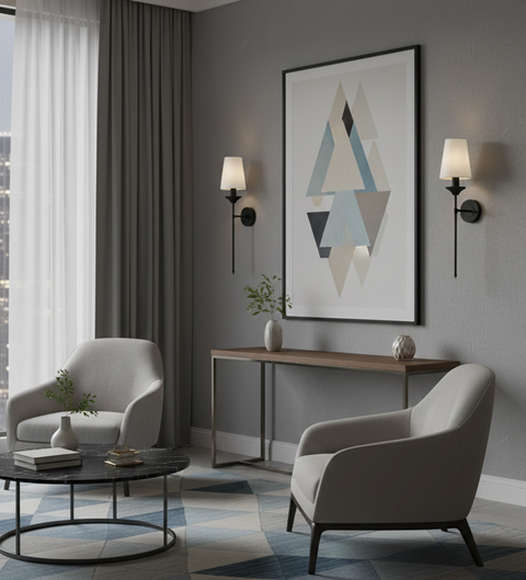 Modern Black Wallchiere Lamp