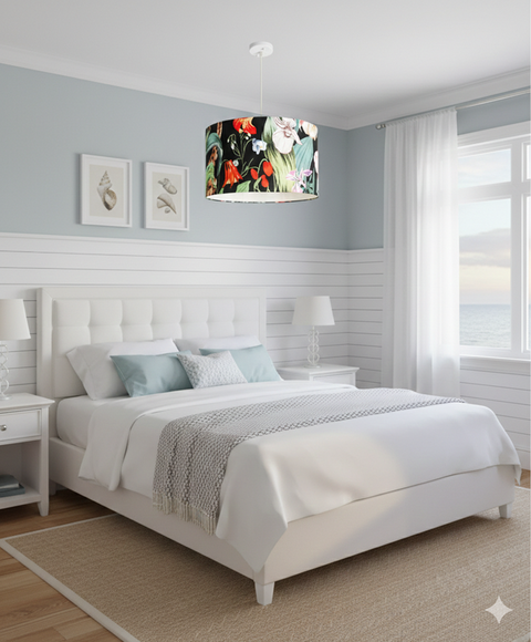 Modern Printed shade Pendant