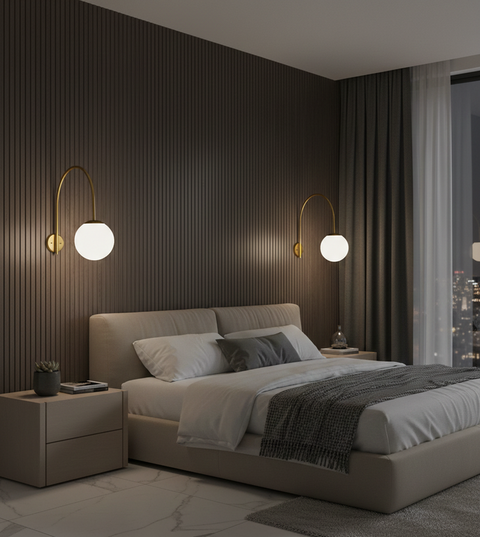 Modern Gold Wall Lamp