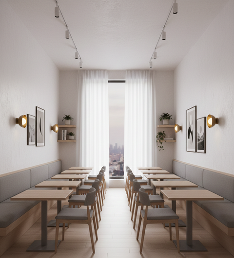 Modern Gold Wall Light